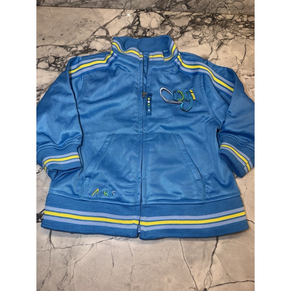 VTG Baby Coogi 6-9 Months Blue Track Jacket